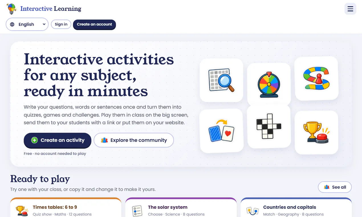 Interactive Learning gallery image