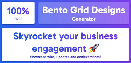 Free Bento Grid Generator gallery image