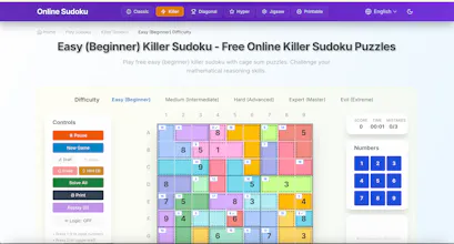Free Sudoku Online gallery image