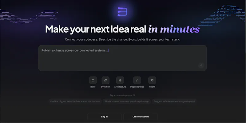 Evonx screenshot 2