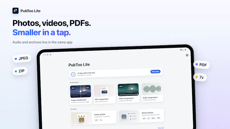PubToo Go & Lite screenshot 3