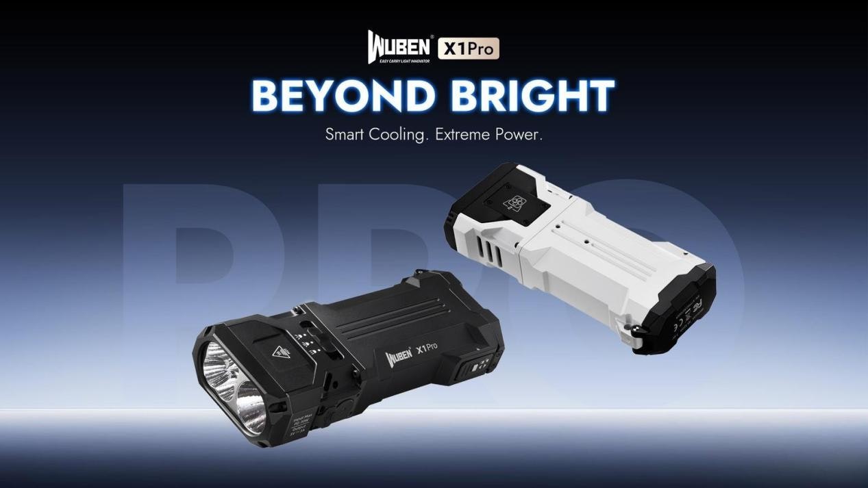 WUBEN X1Pro 12,300 Lumens EDC Flashlight
