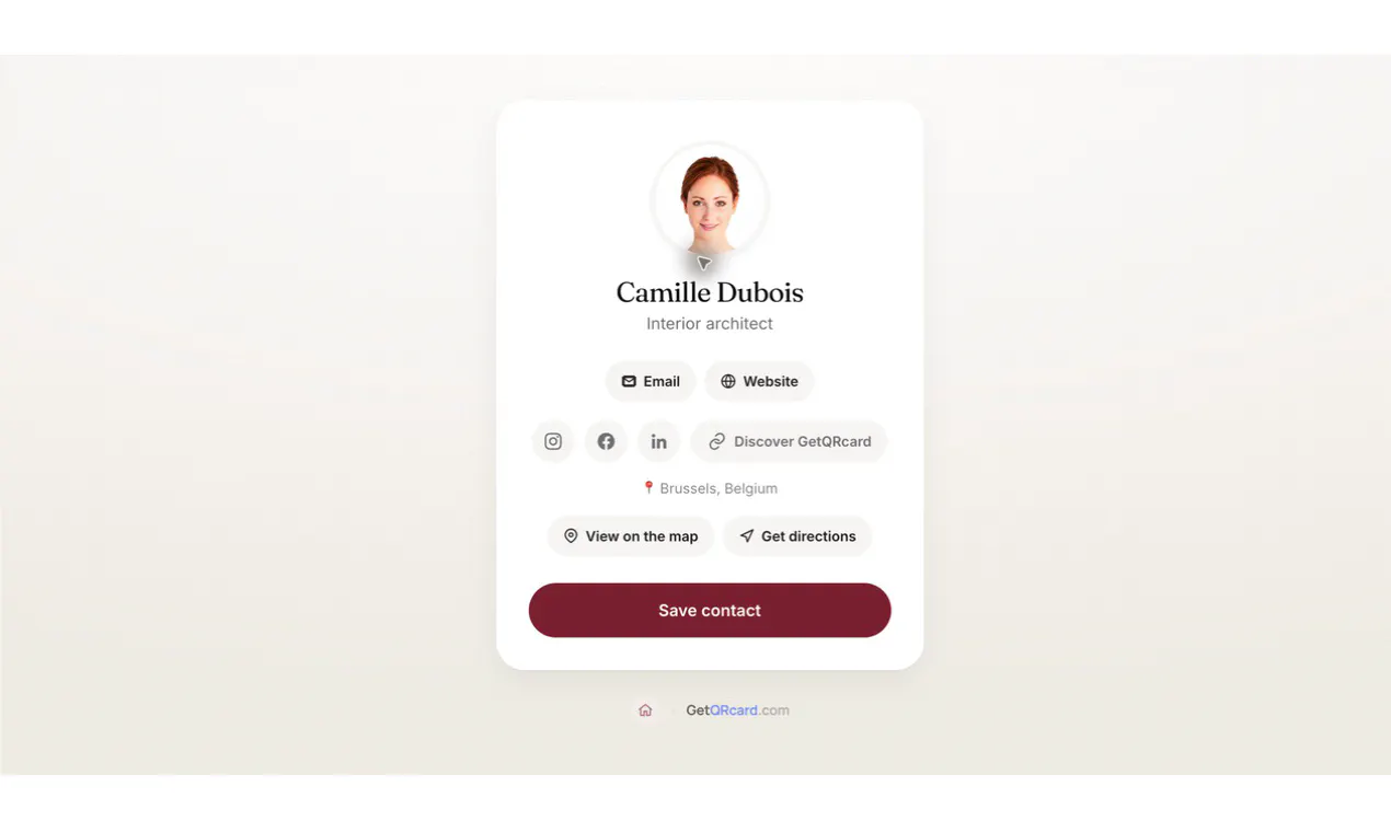 GetQRcard gallery image