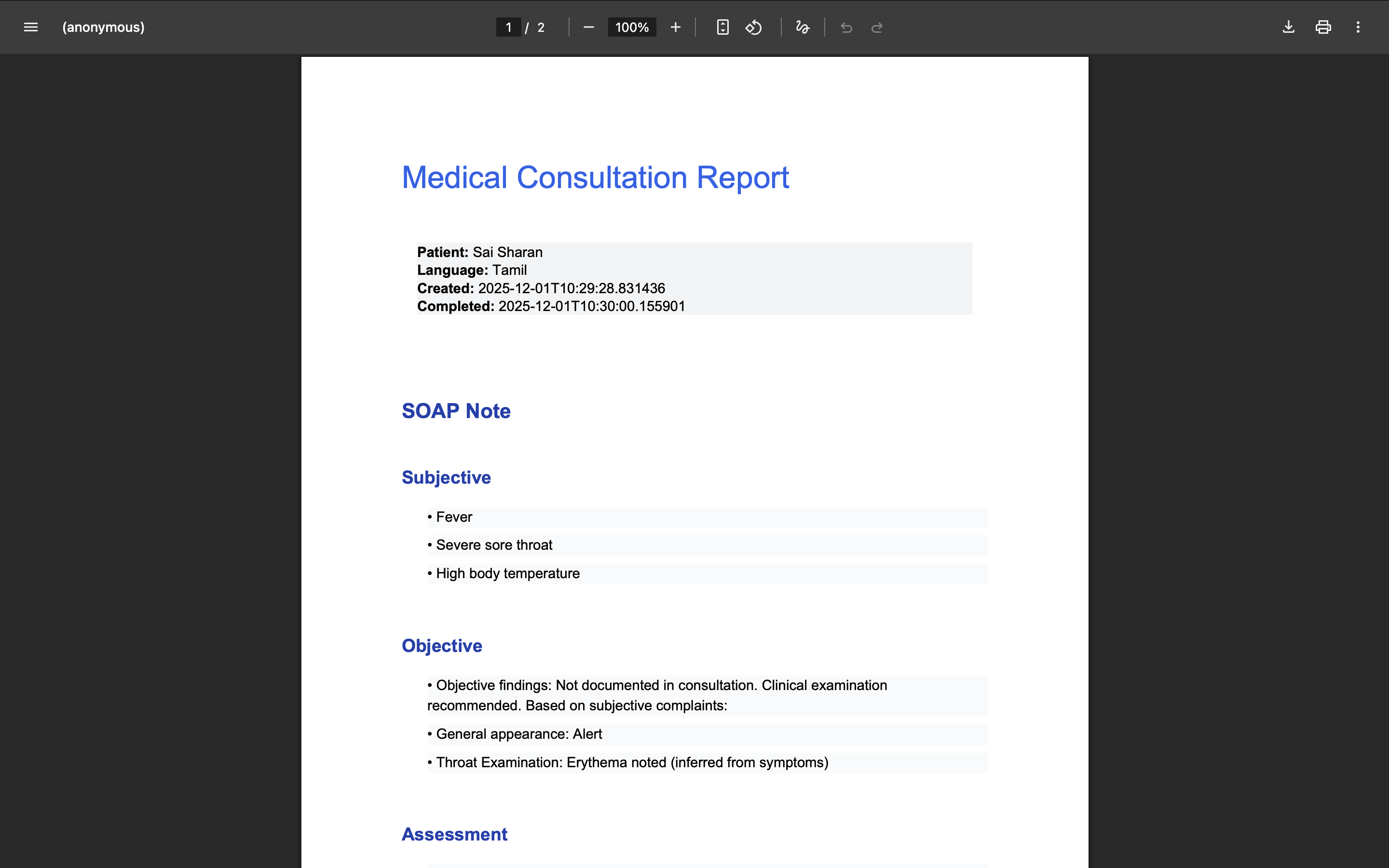 Medscribe AI - Screenshot 5 showing product features and functionality