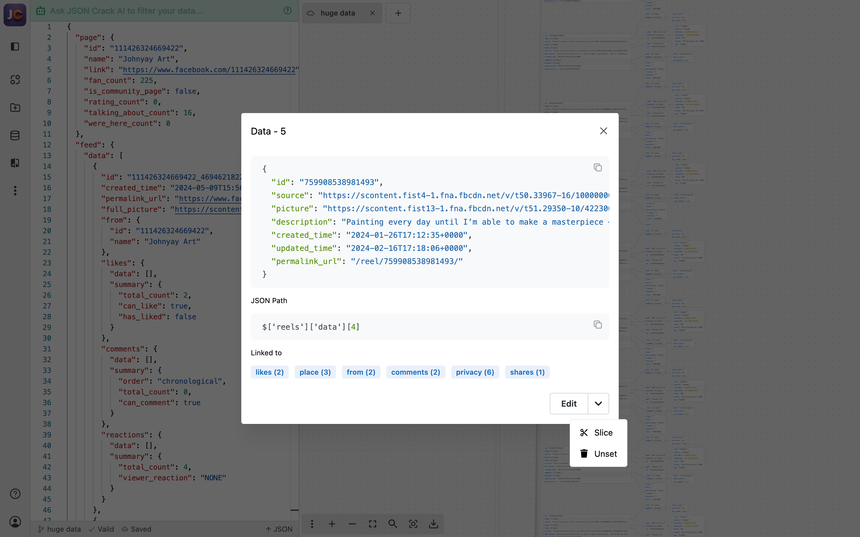 JSON Crack gallery image