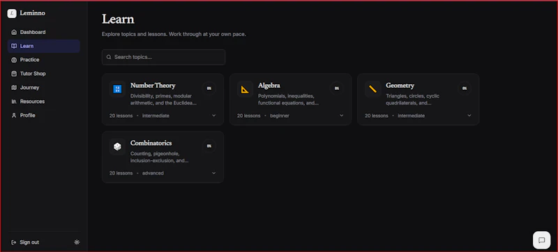 Leminno screenshot 2