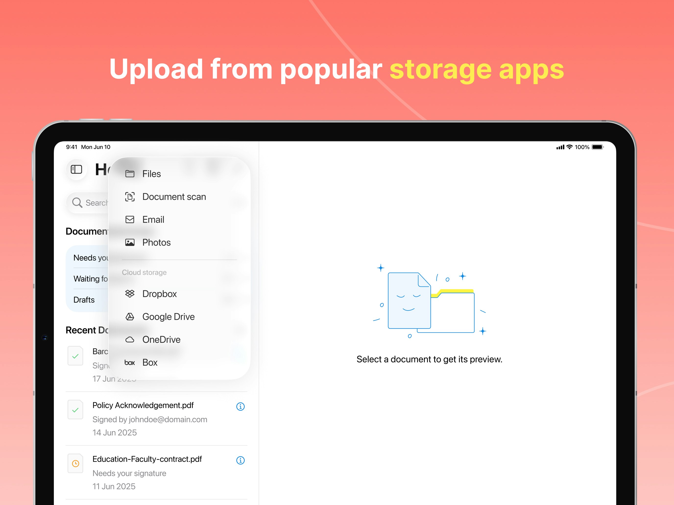 Signeasy: Al-Powered eSign app gallery image