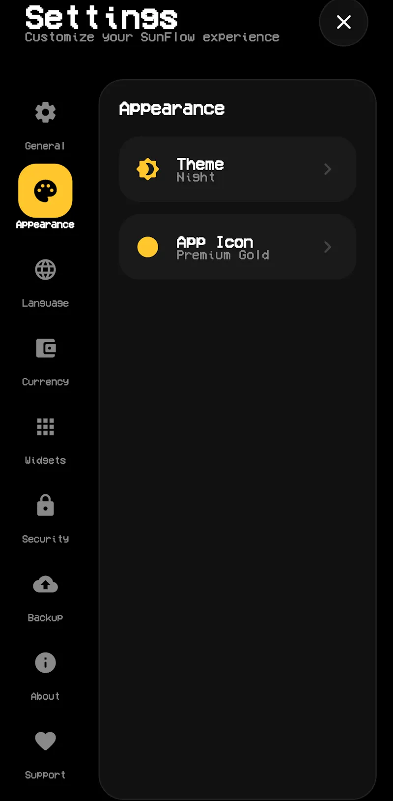 SunFlow screenshot 1