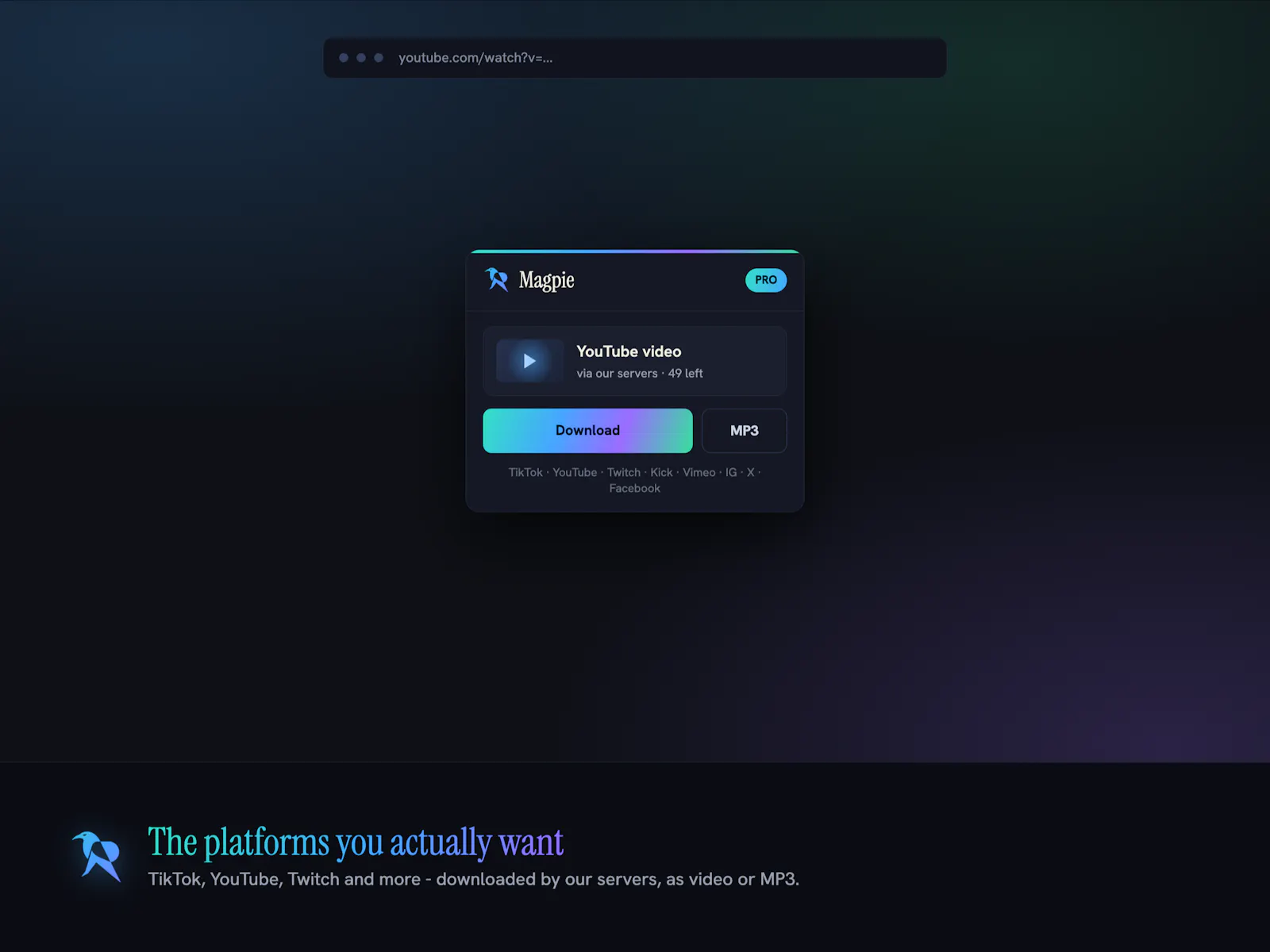 Magpie screenshot 3