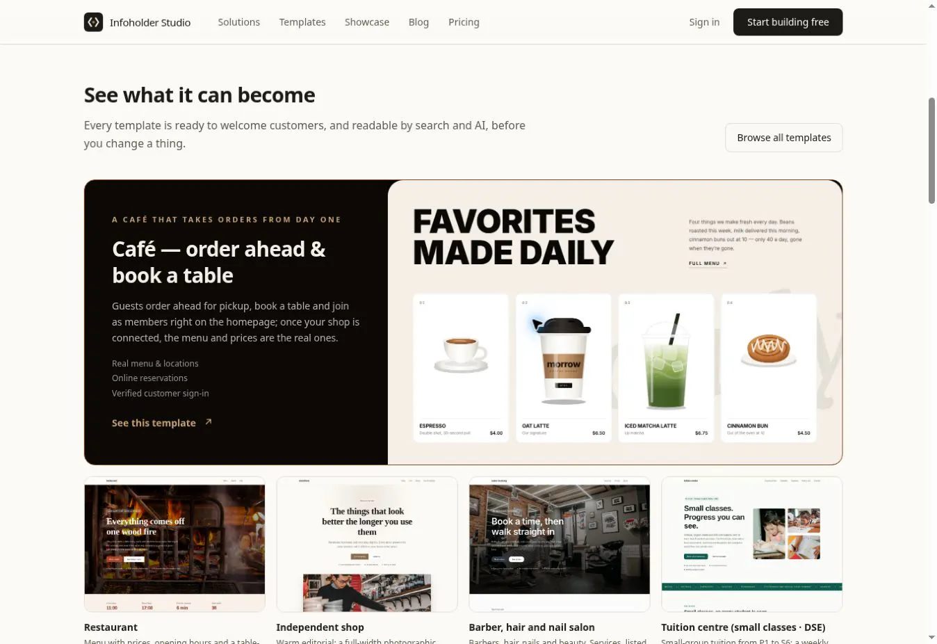 Infoholder Studio gallery image