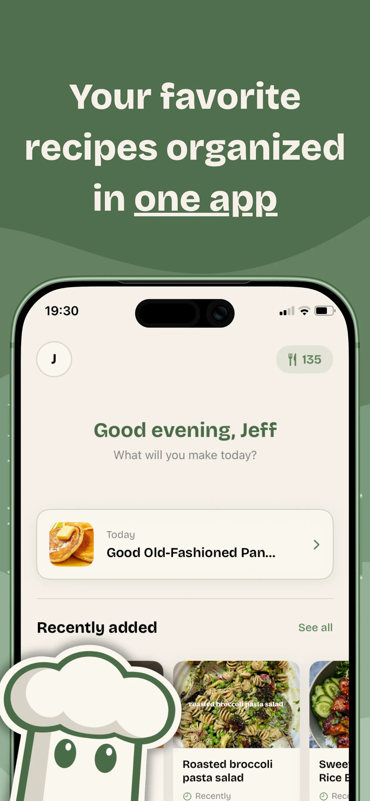 MyRecipe のプロダクトバナー