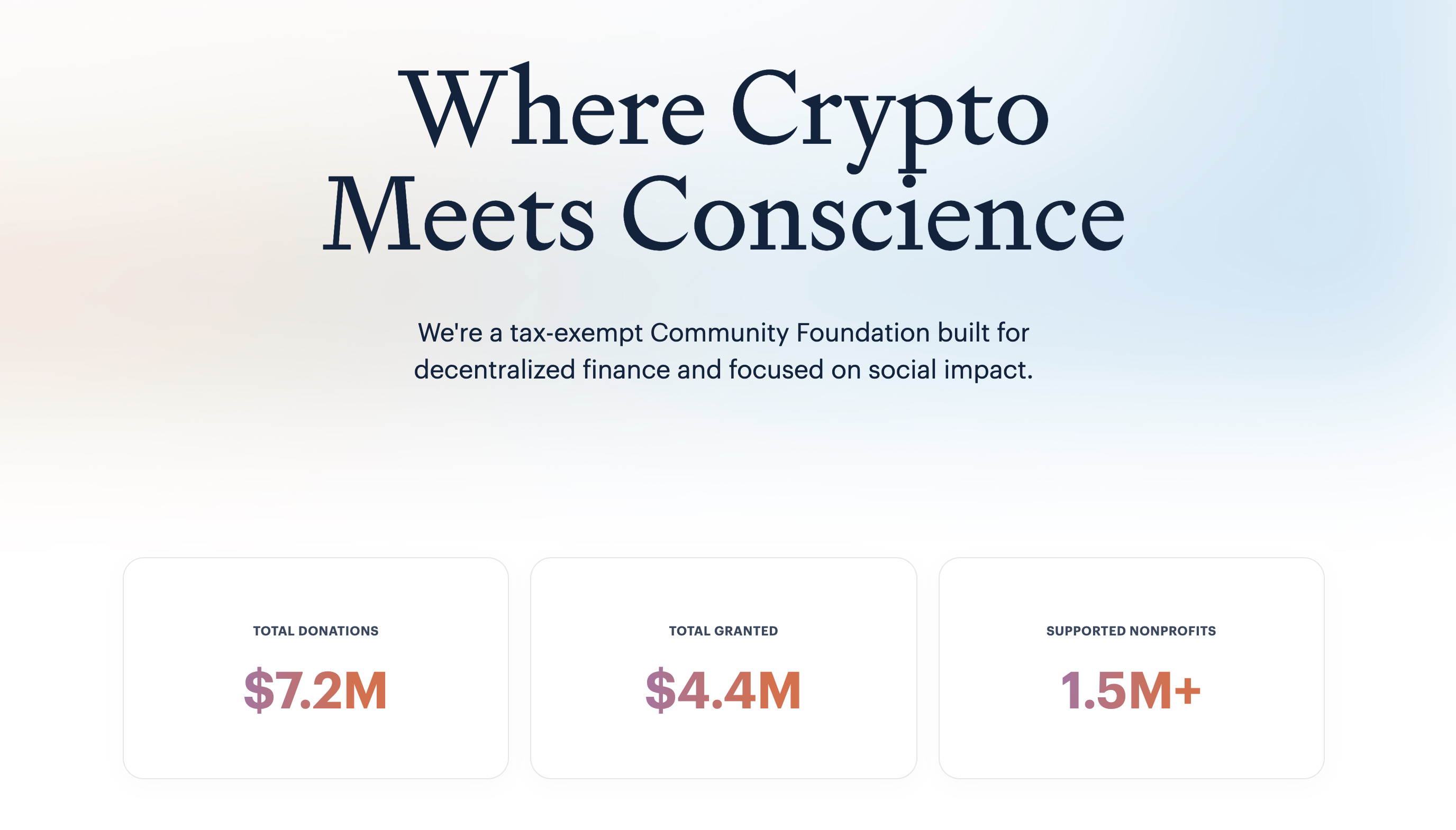 Endaoment: Donate your crypto, help the world, get a tax break | Product  Hunt
