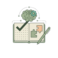 ADHD Bullet Journal - Product Hunt launch logo and brand identity