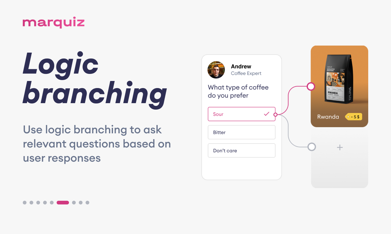 Marquiz - Costruttore di quiz ad alta conversione media 7