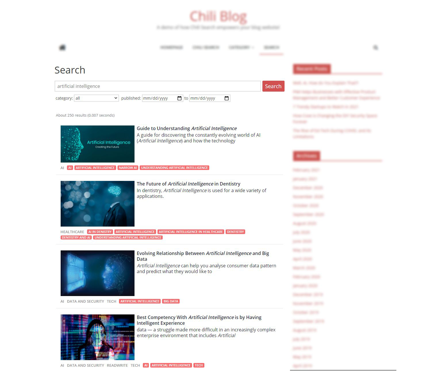 Chili Search gallery image