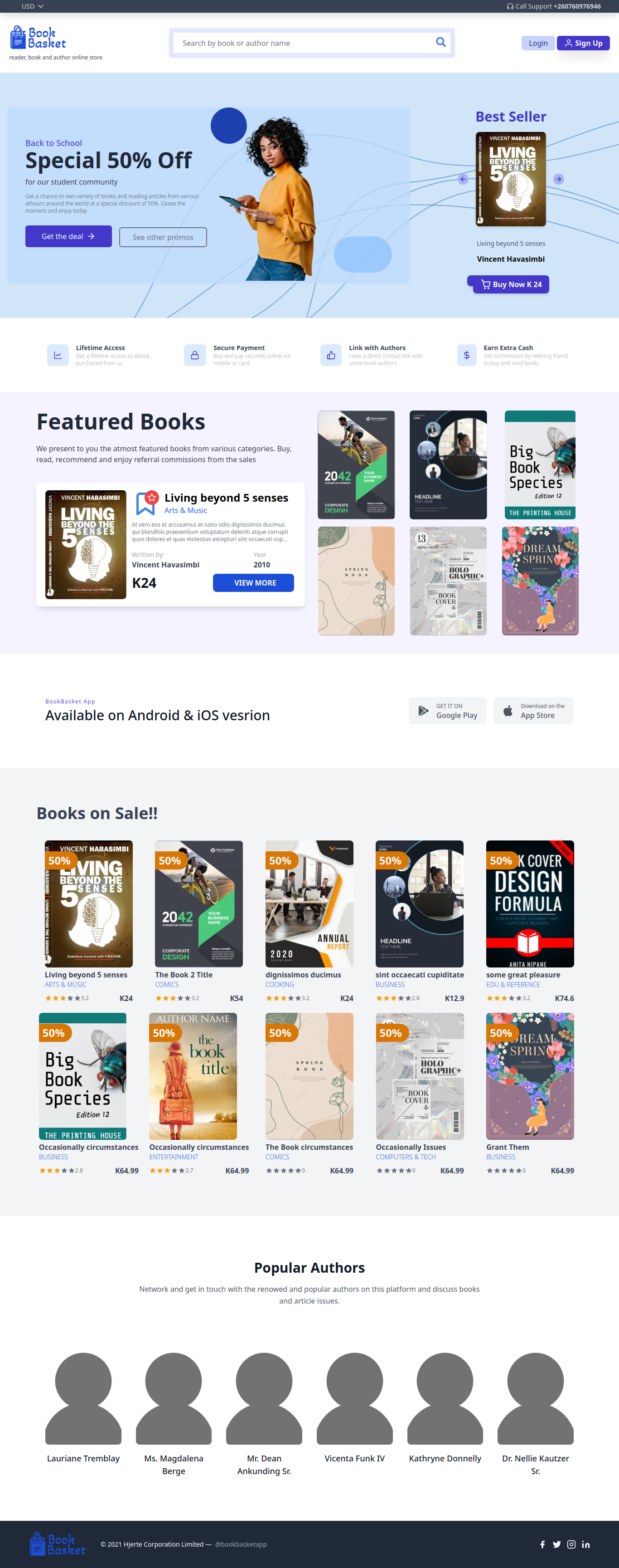 BookBasket App