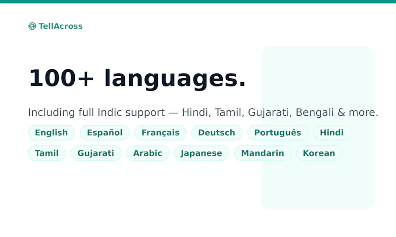 TellAcross screenshot 3