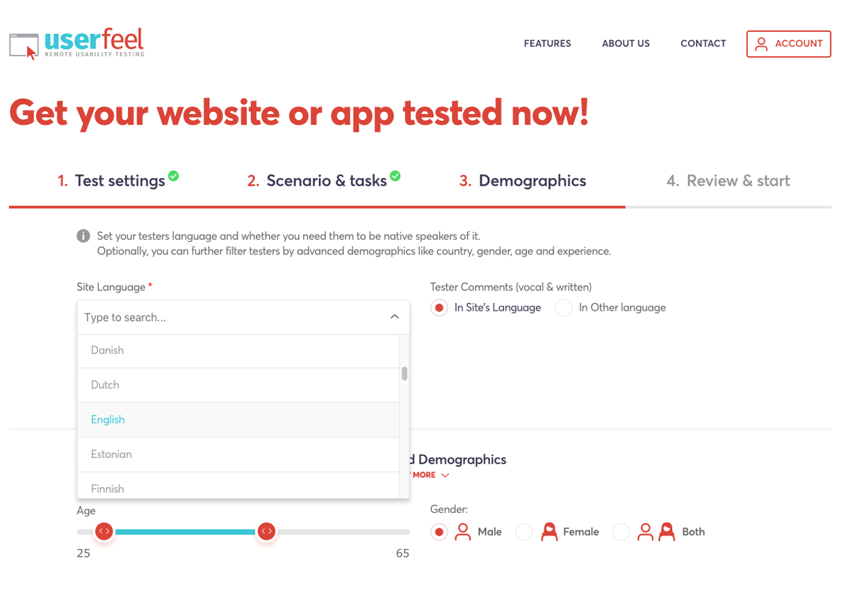 Userfeel gallery image