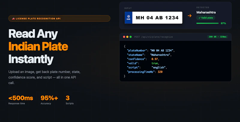 Parkese ALPR screenshot 1