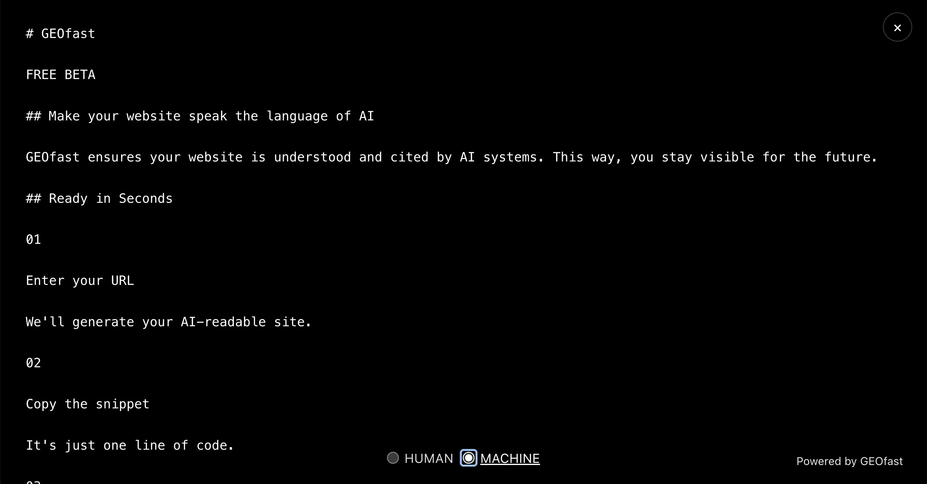 GEOfast gallery image