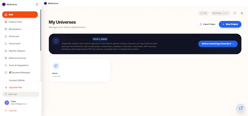 Multiverse AI Builder screenshot 4