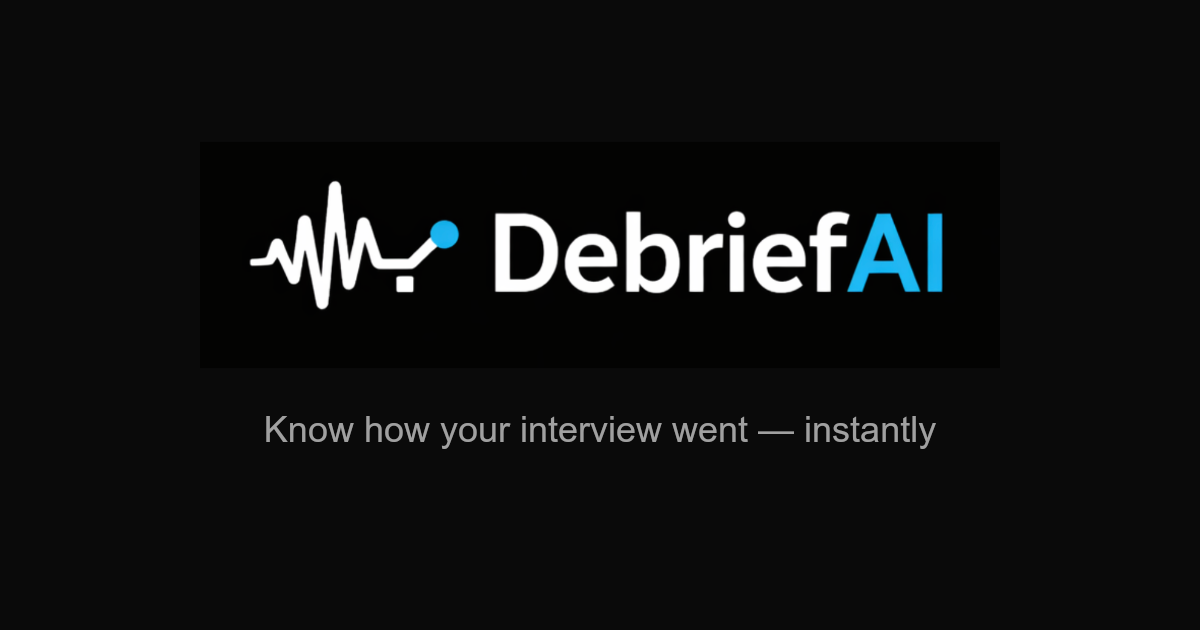 DebriefAI gallery image