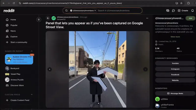GeoSeer screenshot 1 (video preview)
