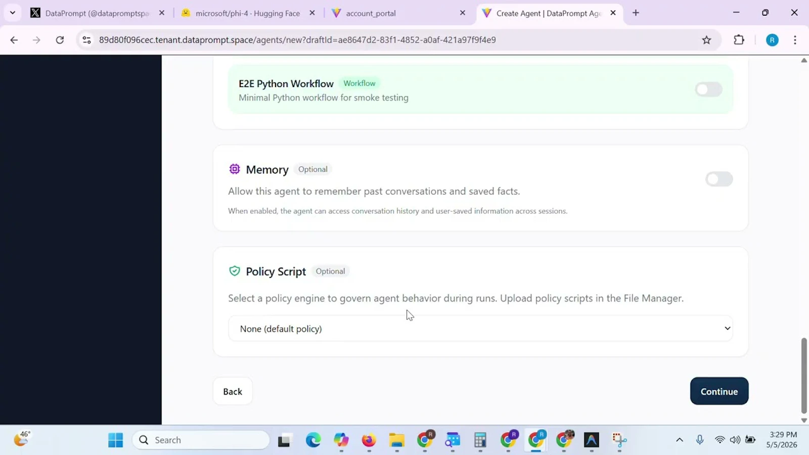 DataPrompt screenshot 1 (video preview)