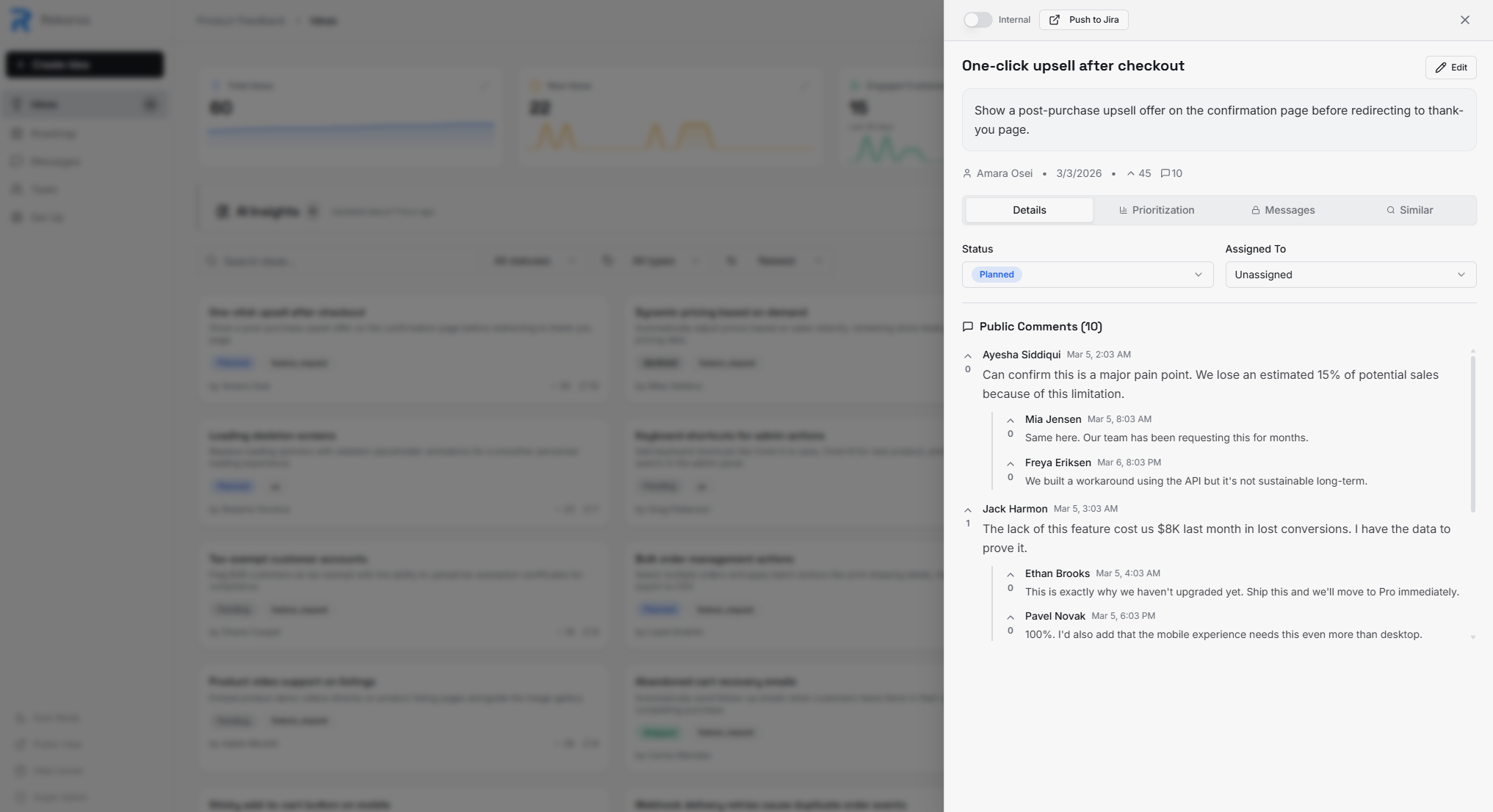Product Feedback & Public Roadmaps gallery image