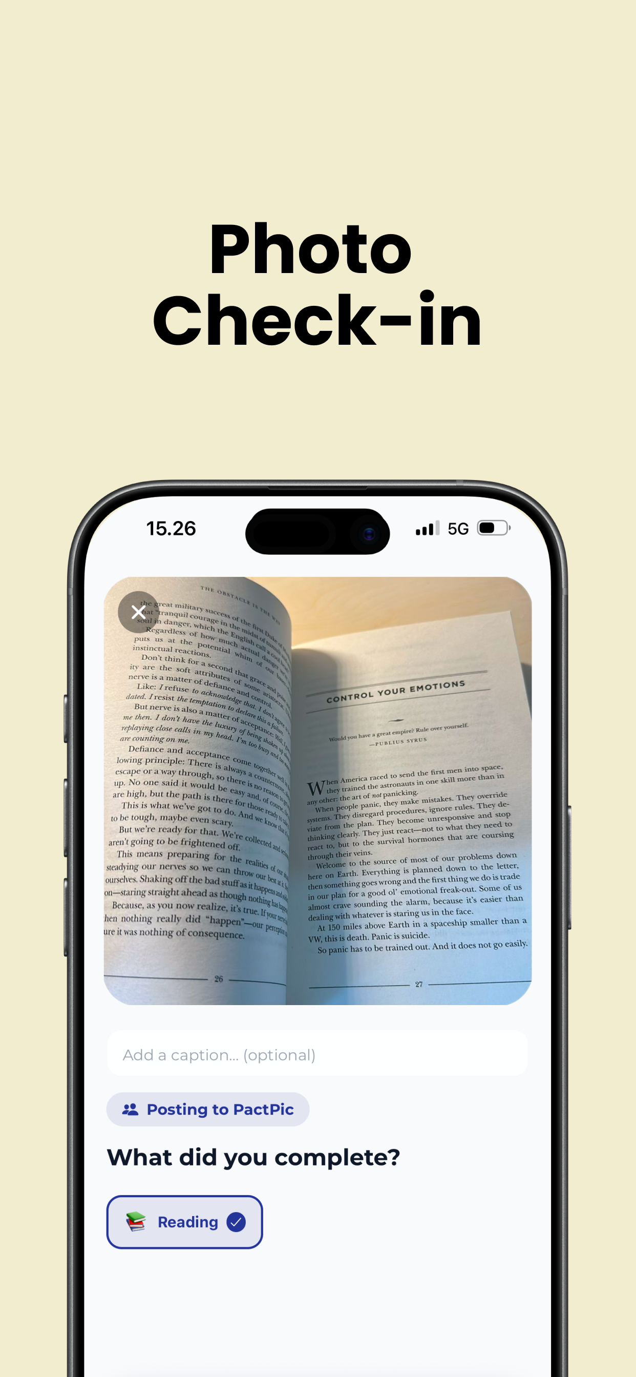 PactPic - Group Habit Tracker - Screenshot 4 showing product features and functionality