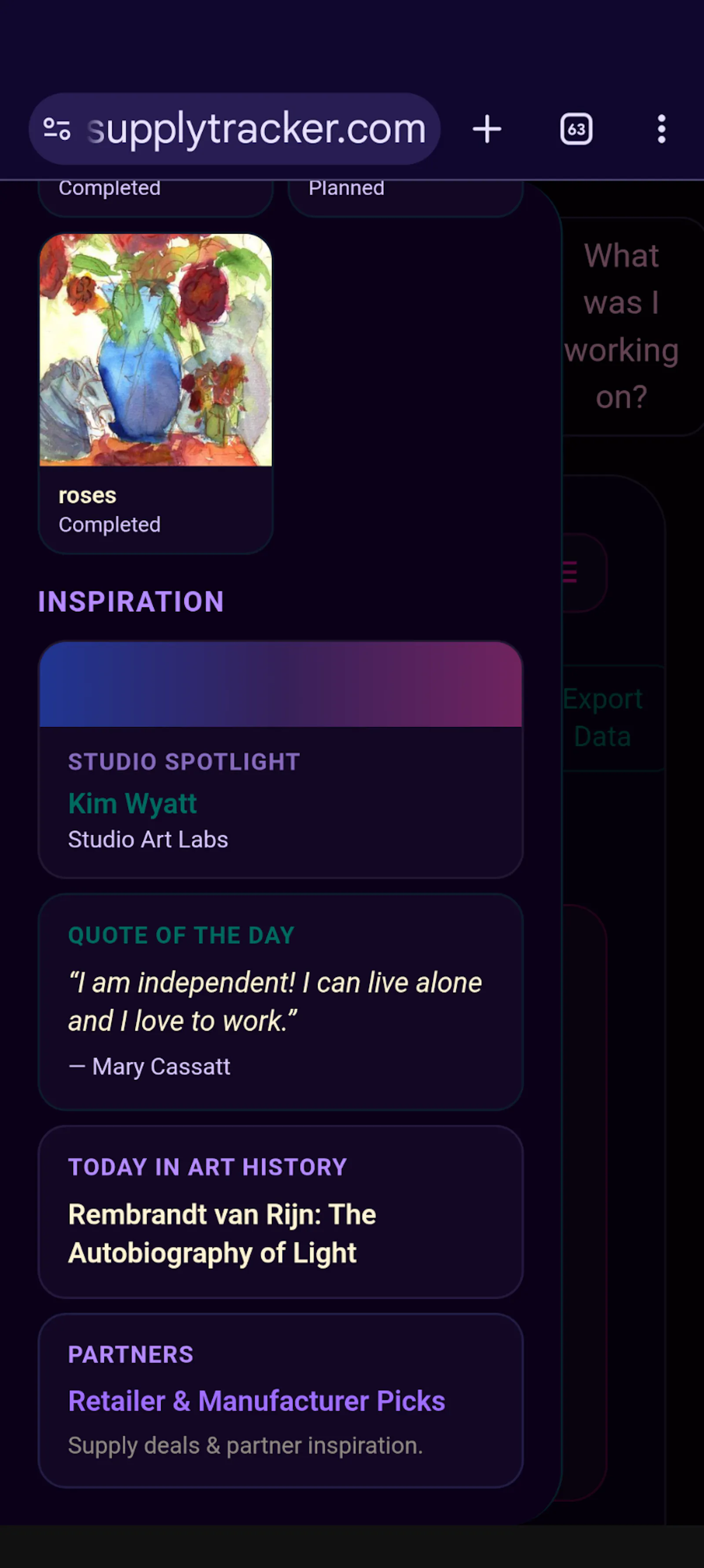 Art Supply Tracker screenshot 3