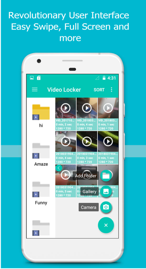 Calculator Vault App, Image, Video Locker Product Information