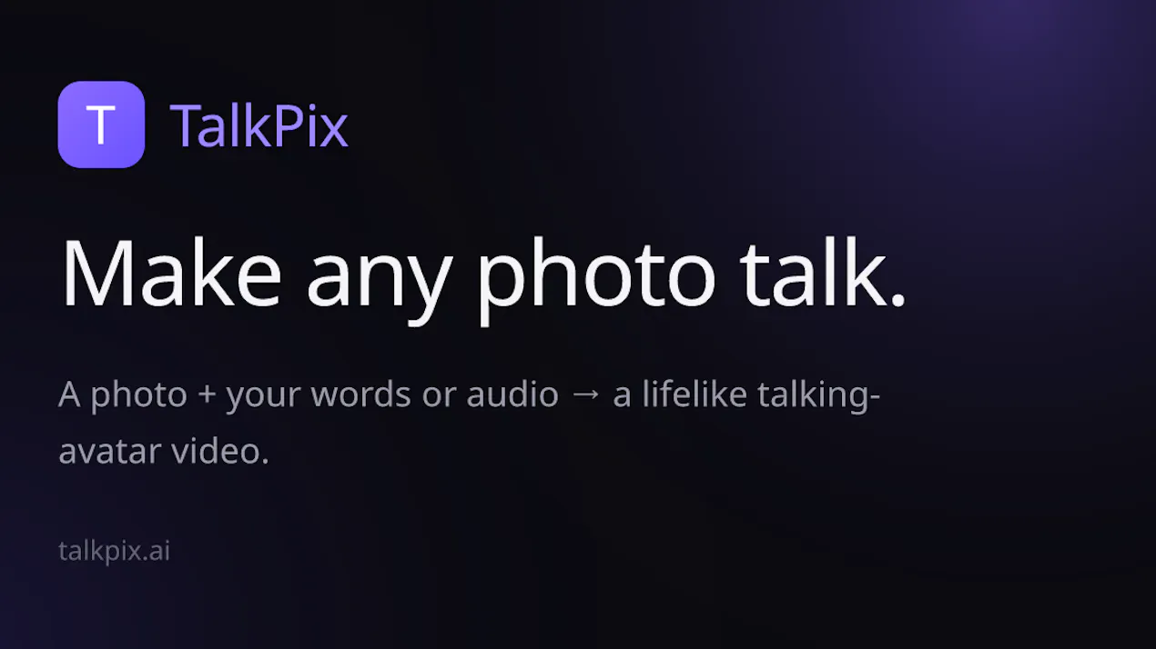 TalkPix product