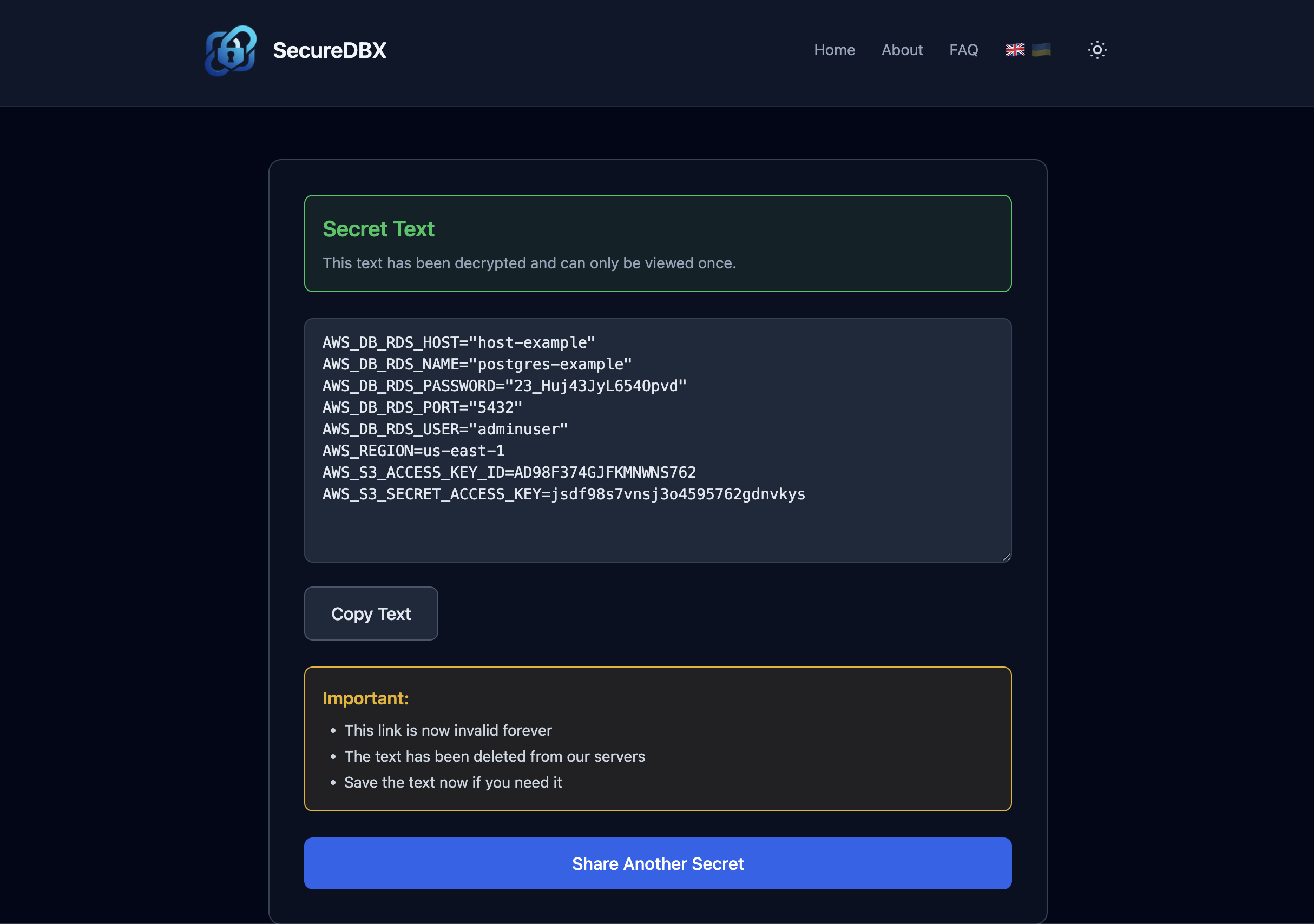 SecureDBX gallery image