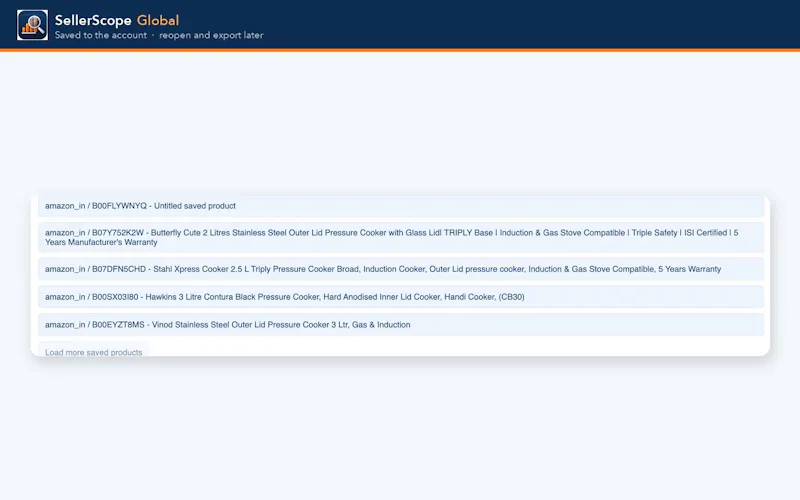 SellerScope Global screenshot 8