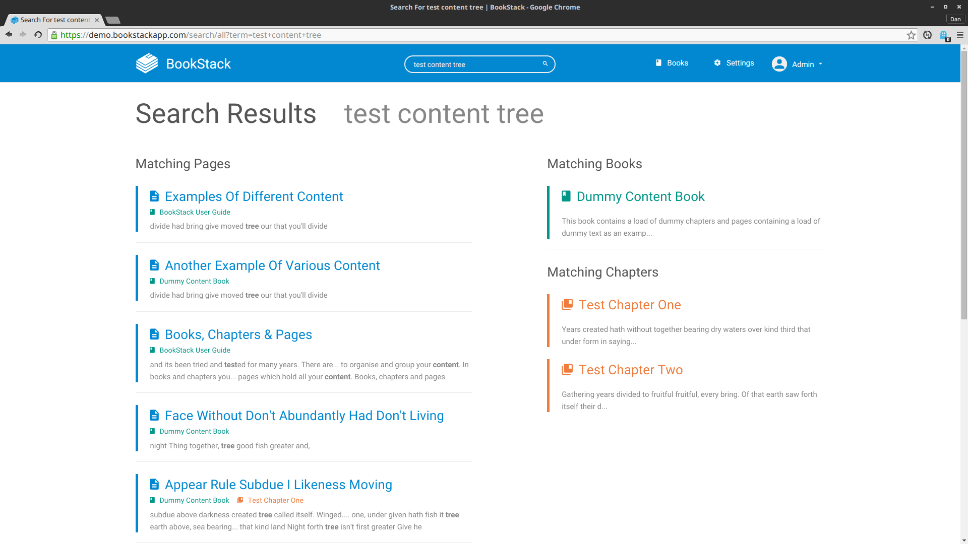 BookStack gallery image