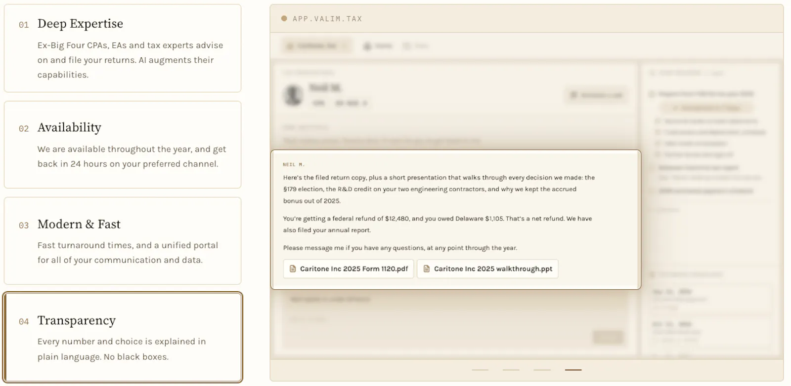 Valim Tax screenshot 5