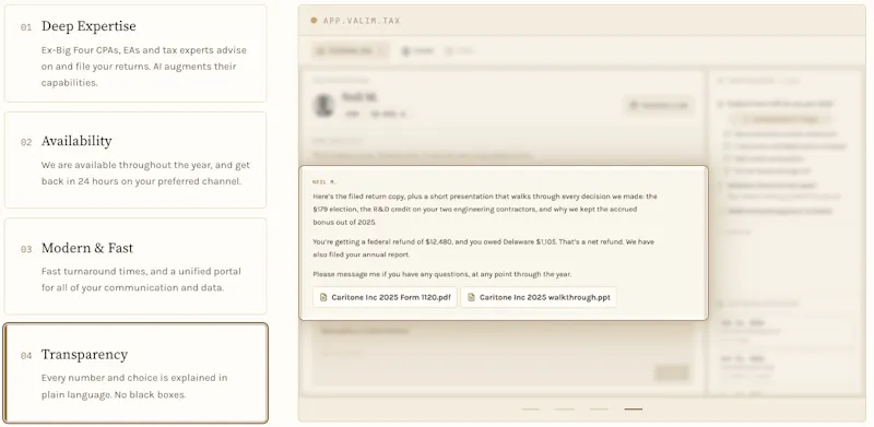 Valim Tax screenshot 5