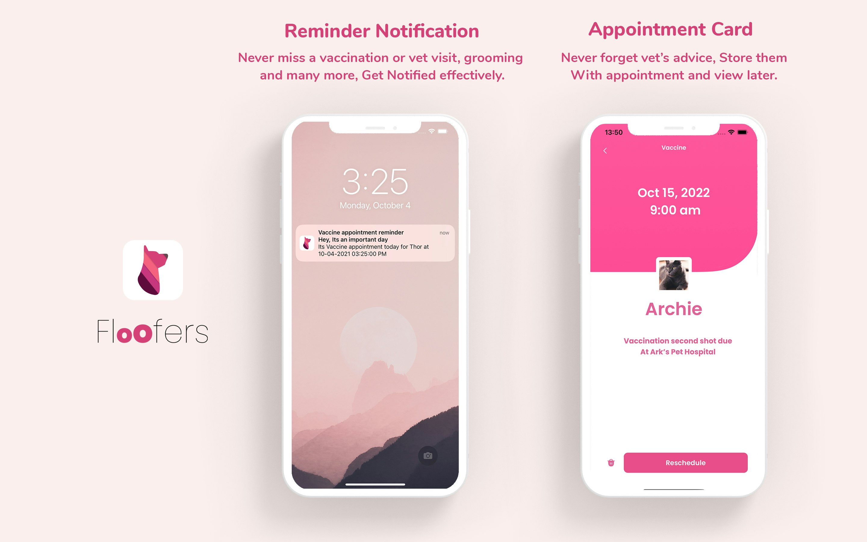 Floofers - Pet Diary. Journal. Reminder gallery image