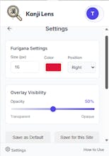 KanjiLens gallery image