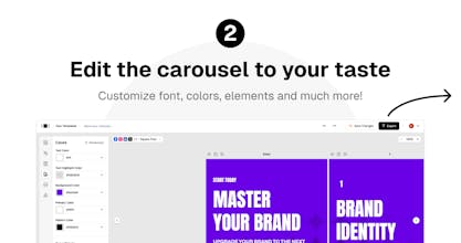 Create Carousel gallery image