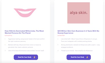 Top eCommerce Case Studies gallery image