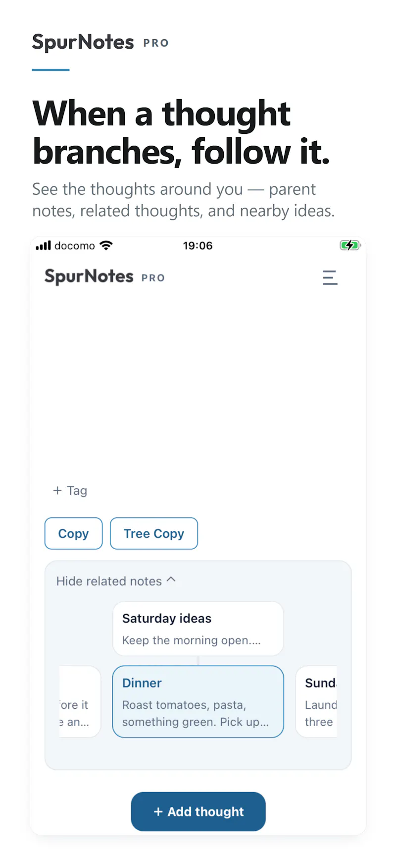 Spur Notes screenshot 2