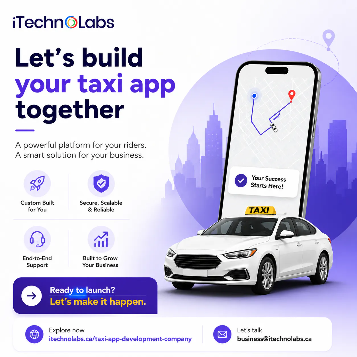 Taxi App Development gallery image
