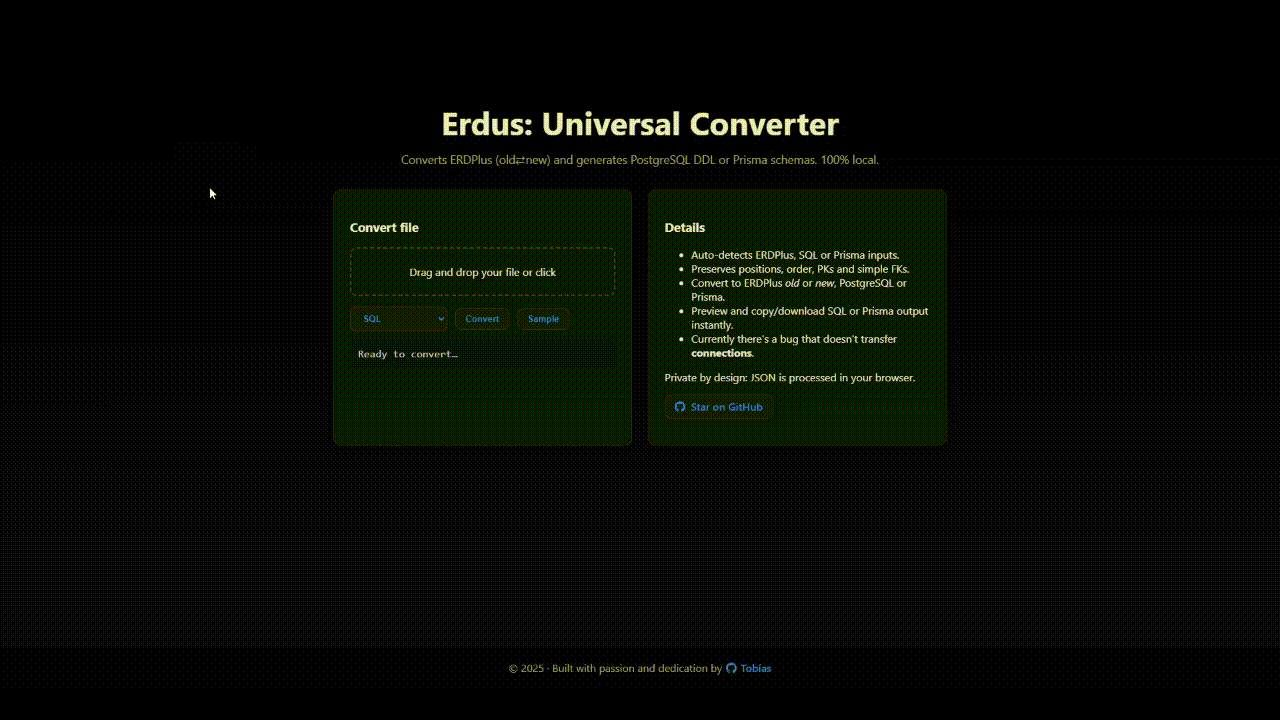Erdus - Convertidor universal media 2