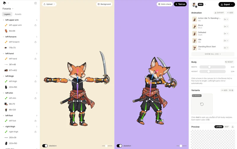 Charios screenshot 2