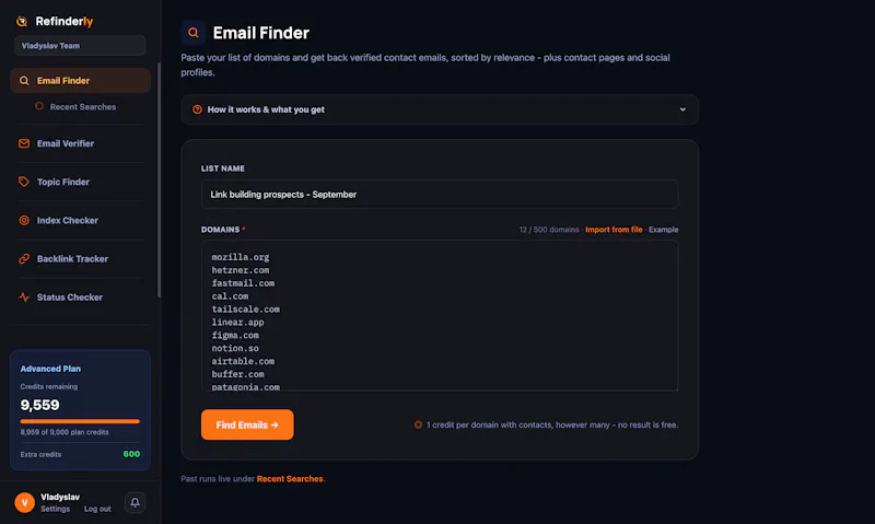 Refinderly screenshot 3