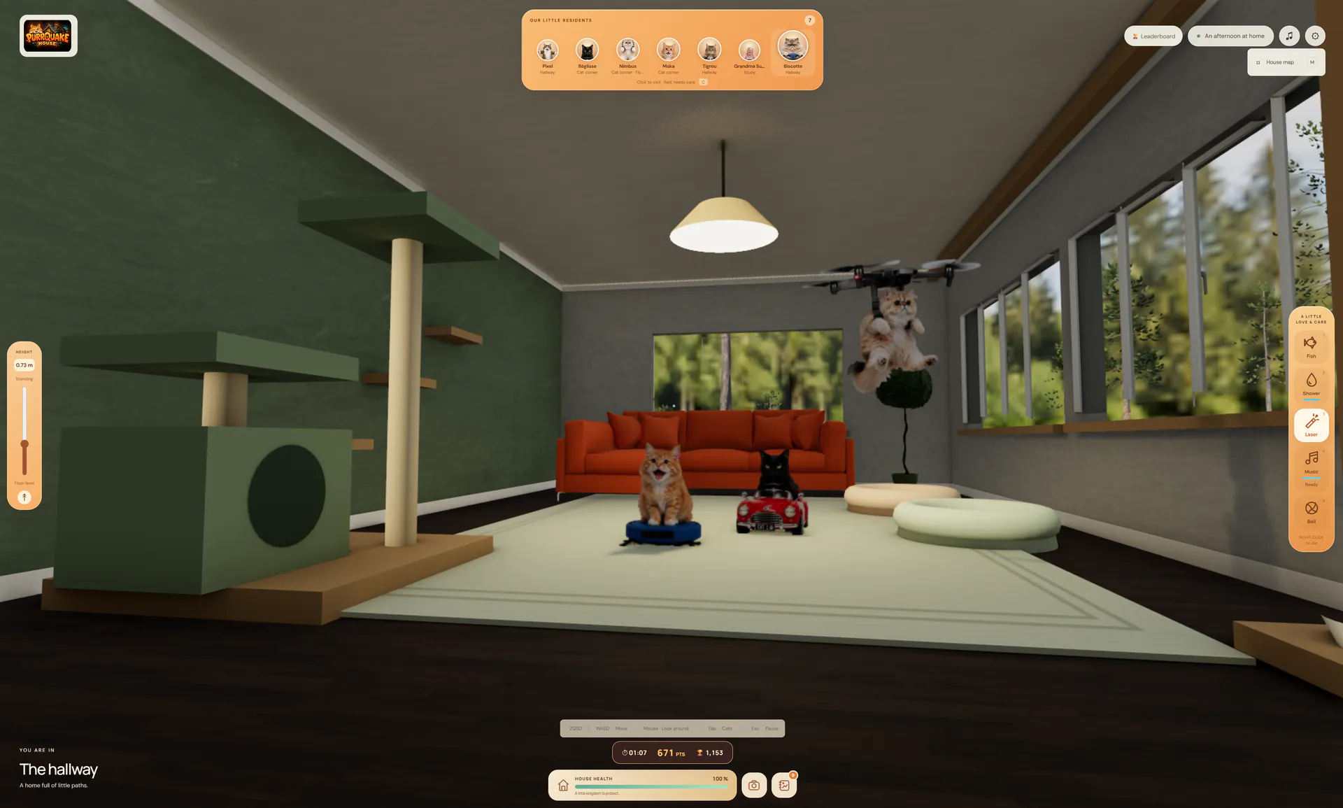 PURRQUAKE HOUSE  gallery image