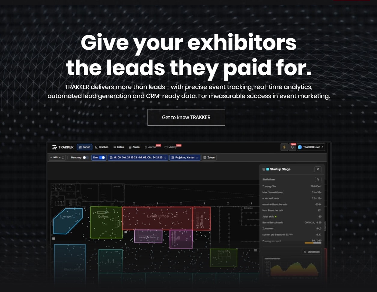 Tira - Tracciamento dei visitatori eventi e generazione di lead intelligente media 1