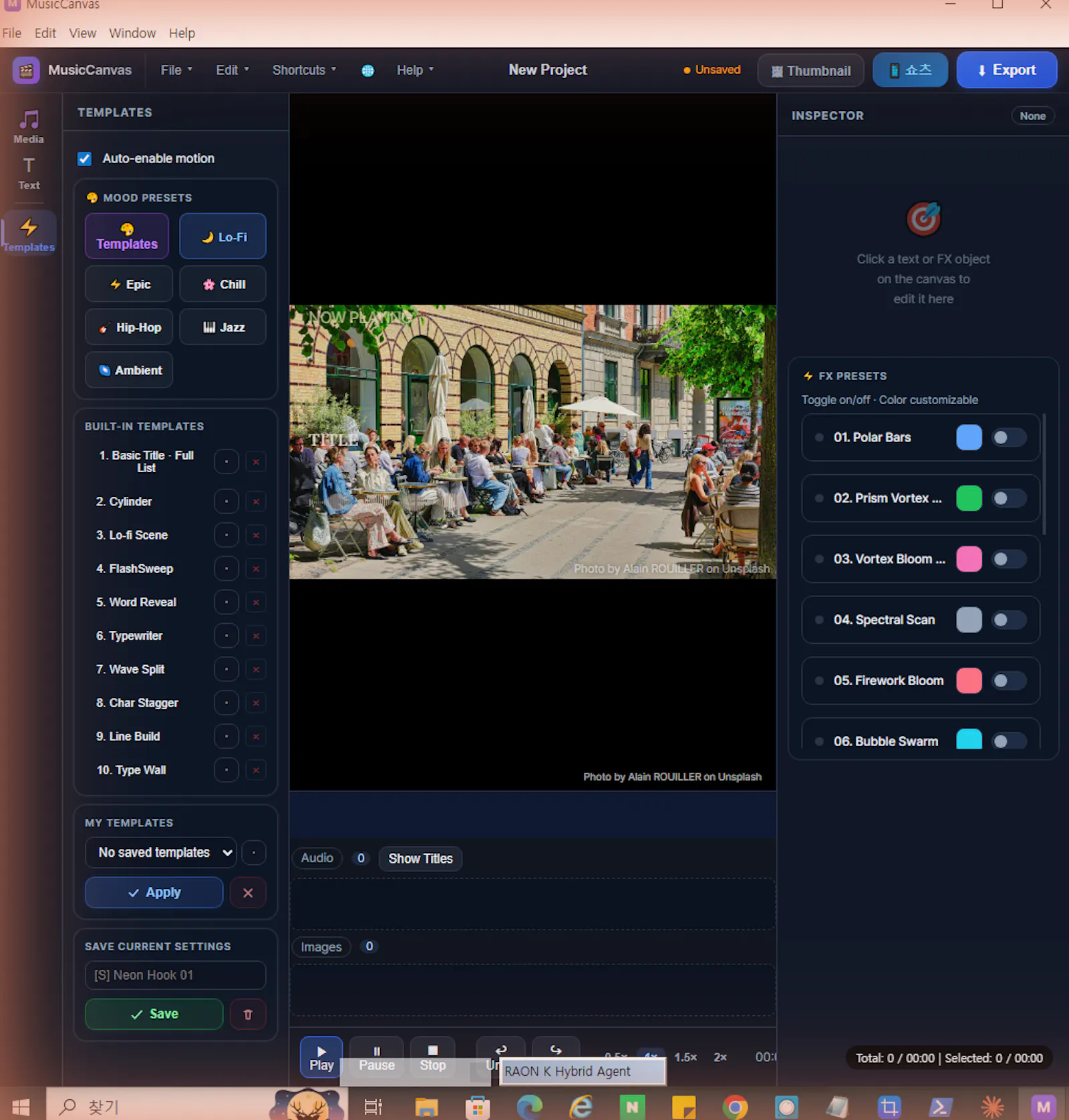 MusicCanvas screenshot 2